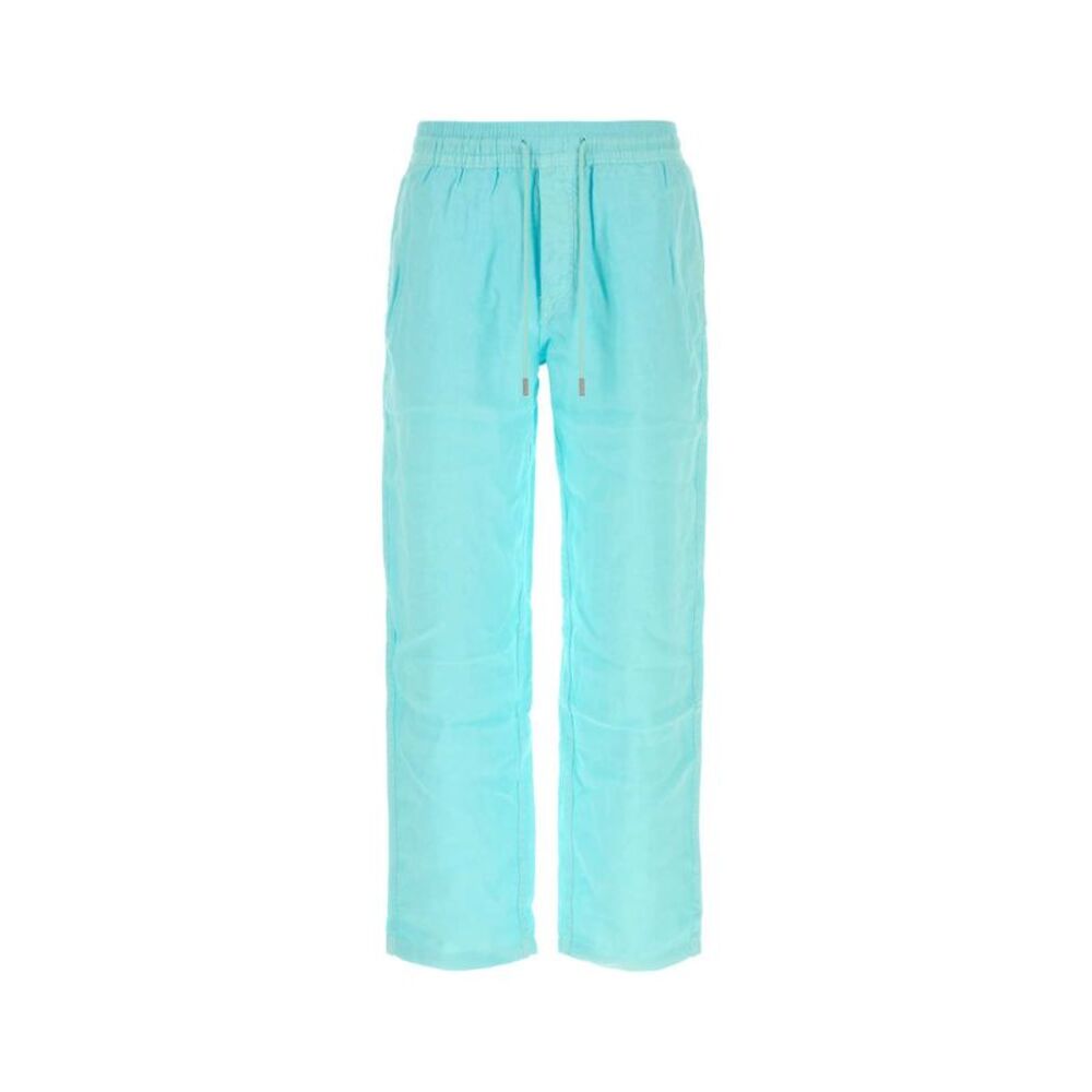 Vilebrequin Men Aquamarine Linen Pacha Pant